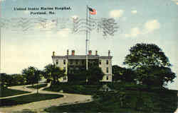 United States Marine Hospital Postcard