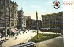 Pioneer Square And Totem Pole Postcard