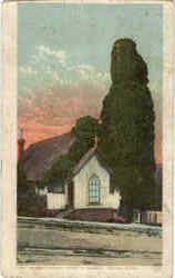 Oldest Church Tower In America Postcard