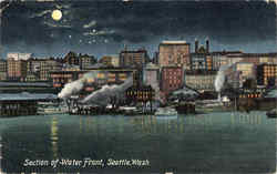 Section Of Water Front Postcard