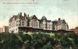 Sea View Of Hotel Tacoma Postcard