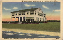 The Poindexter, Myrtle Beach, "America's Finest Strand" Postcard