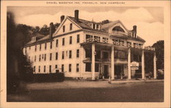 Daniel Webster Inn Franklin, NH Postcard Postcard