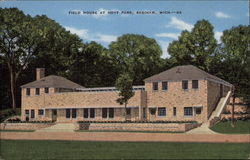 Field House at Hoyt Park Saginaw, MI Postcard Postcard