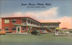 Town House Motor Hotel Postcard