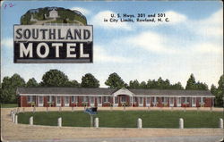 Southland Motel Postcard