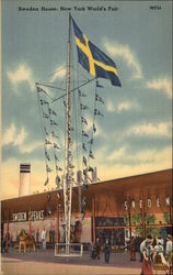 Sweden House, New York World's Fair Postcard