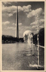 View of Constitution Mall Postcard