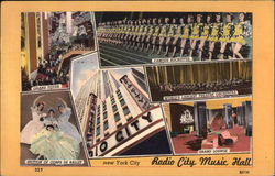 Radio City Music Hall Postcard