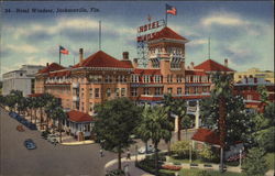 Hotel Windsor Jacksonville, FL Postcard Postcard