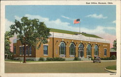 Post Office Norman, OK Postcard Postcard