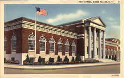 Post Office Building White Plains, NY Postcard Postcard