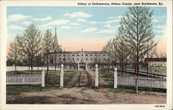 Abbey of Gethsemane, Nelson County Bardstown, KY Postcard Postcard