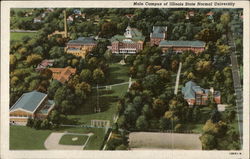 Main Campus of Illinois State Normal University Postcard