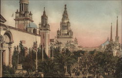 Palm Avenue, Pan-Pac Int'l Expo San Francisco, CA 1915 Panama-Pacific Exposition Postcard Postcard