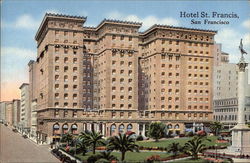 Hotel St. Francis Postcard