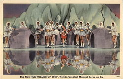 Ice Follies of 1940 San Francisco, CA Postcard Postcard