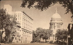 State Capitol Building, Madison, Wisconsin Postcard