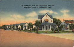 Rose Mary Courts Brownsville, TX Postcard Postcard