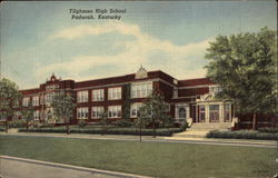 Tilghman Hich School Paducah, KY Postcard Postcard