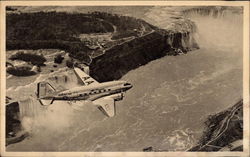 In Flight With the Flagship Fleet of American Airlines Aircraft Postcard Postcard