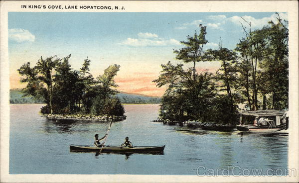 View of King's Cove Lake Hopatcong, NJ