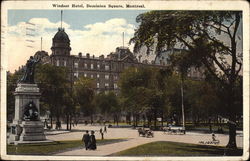 Windsor Hotel, Dominion Square Postcard