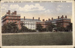 Harvard University - Gore Hall, Freshmen Dormitories Cambridge, MA Postcard Postcard