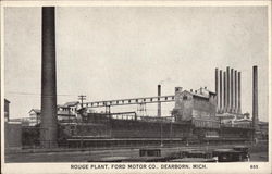 Rouge Plant, Ford Motor Co Postcard