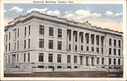 Memorial Building Topeka, KS Postcard Postcard