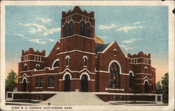 First M. E. Church Postcard