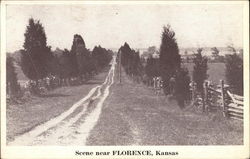 Rural Scene Postcard