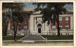 Utica Public Library Postcard