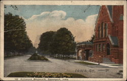 Kirkwood Boulevard Postcard