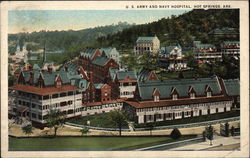 U.S. Army and Navy Hospital Postcard