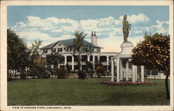 View in Chester Park Cincinnati, OH Postcard Postcard