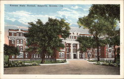 Kansas State Normal Postcard