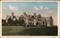 Rough Point, Residence of Wm. B. Leeds Newport, RI Postcard Postcard