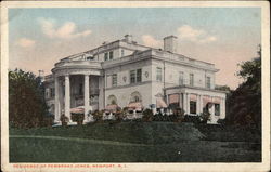 Residence of Pembroke Jones Newport, RI Postcard Postcard