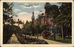 Grounds at Tampa Bay Hotel Postcard