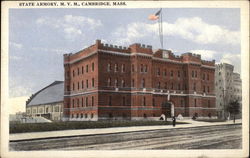 State Armory, M. V. M Postcard