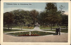 Williams Park Postcard