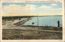 West Texas Utilities Co., Nasworthy Dam Postcard