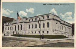 New Central Library Postcard