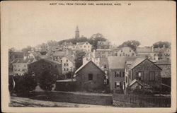 Abott Hall From Crocker Park Postcard