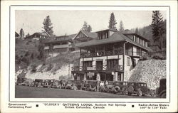 "Oliver's" Gateway Lodge, Radium Hot Springs British Columbia Canada Postcard Postcard