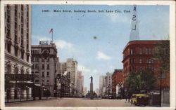 Main Street, Looking south Salt Lake City, UT Postcard Postcard