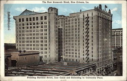 The New Roosevelt Hotel New Orleans, LA Postcard Postcard