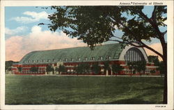 University of Illinois - The Armory Postcard