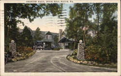 Griscom Hall Buck Hill Falls, PA Postcard Postcard